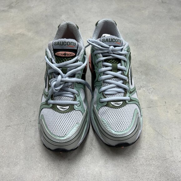 Saucony Men's Progrid Triumph 4 Grey Green S70805-1 - New - Picture 4 of 6